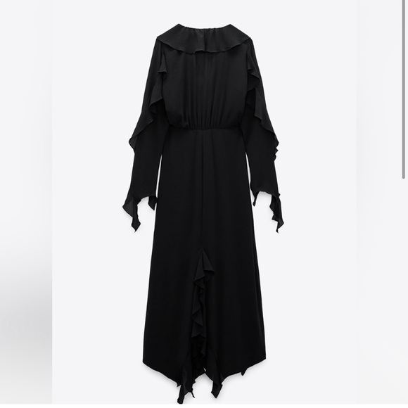 NWT Zara Limited Edition Ruffle Dress - Picture 3 of 10